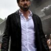 NICOLAS CAGE PRISONERS OF THE GHOSTLAND LEATHER BLAZER