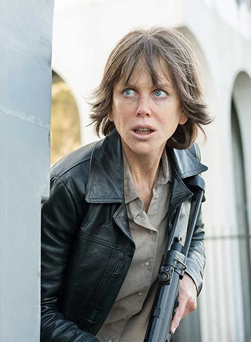 NICOLE KIDMAN DESTROYER LEATHER JACKET