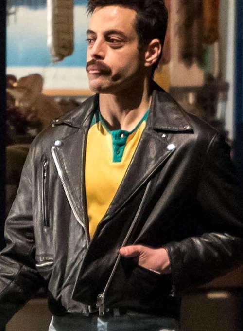 RAMI MALEK LEATHER JACKET