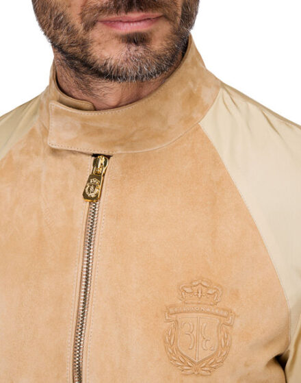 BILLIONAIRE LEATHER BOMBER GREST