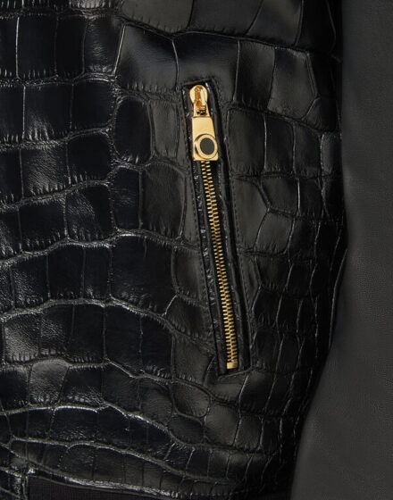 BILLIONAIRE LEATHER BOMBER LUXURY