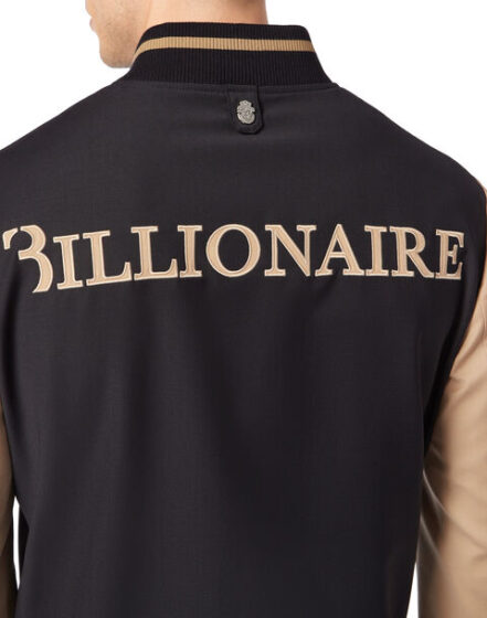 BILLIONAIRE WOOL BOMBER JACKET