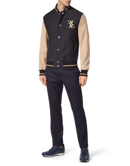 BILLIONAIRE WOOL BOMBER JACKET