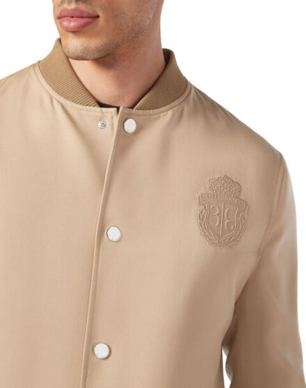 BILLIONAIRE WOOL BOMBER JACKET
