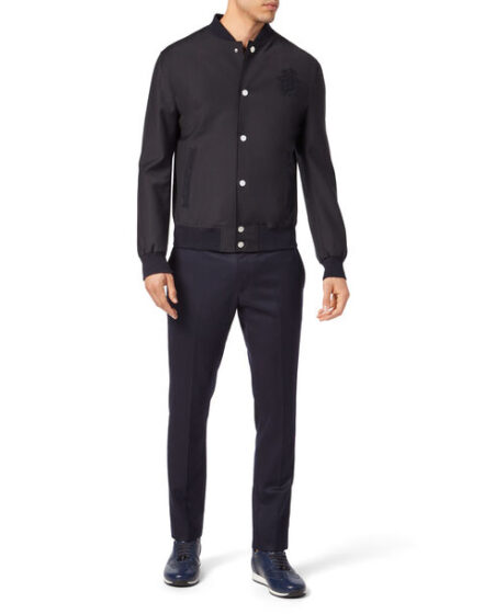 BILLIONAIRE WOOL BOMBER JACKET - Image 3