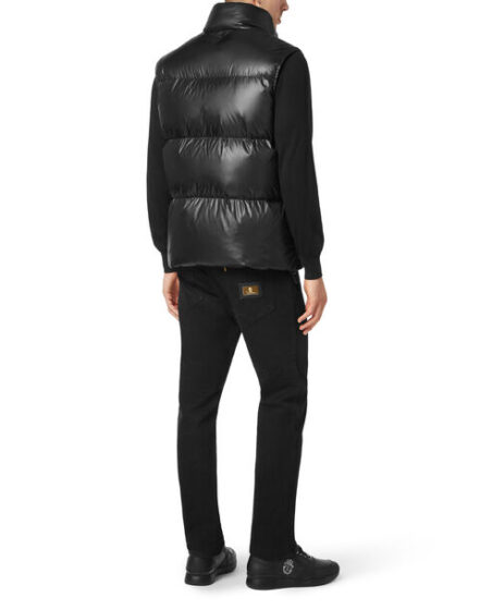 BILLIONAIRE NYLON PUFFER VEST - Image 2