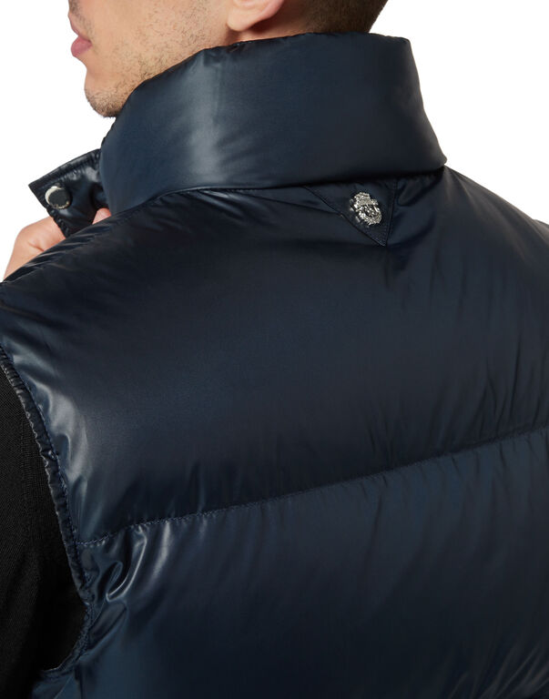 BILLIONAIRE NYLON PUFFER VEST - Image 5
