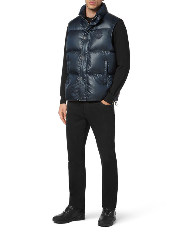 BILLIONAIRE NYLON PUFFER VEST - Image 3