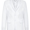 BILLIONAIRE LEATHER BLAZER PAISLEY