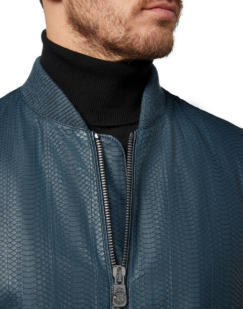 BILLIONAIRE LEATHER BOMBER LUXURY