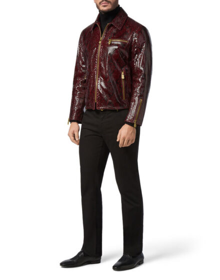 BILLIONAIRE LEATHER JACKET LUXURY