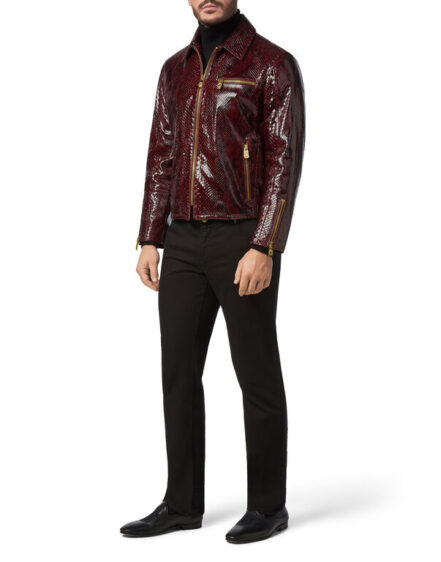 BILLIONAIRE LEATHER JACKET LUXURY