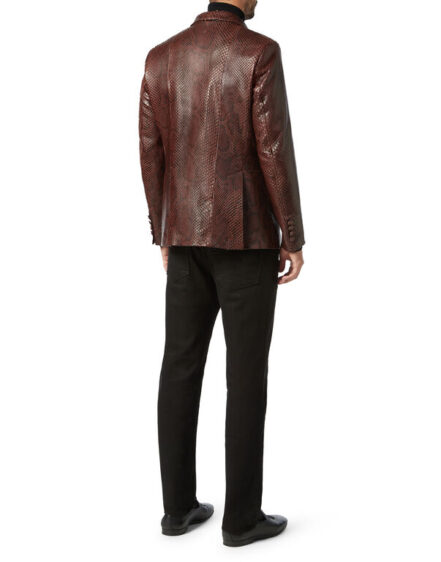 BILLIONAIRE LEATHER BLAZER LUXURY - Image 2