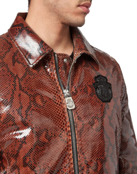 BILLIONAIRE PITONE AVIATOR BOMBER CREST - Image 4