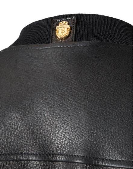 BILLIONAIRE LEATHER BOMBER ROBERT