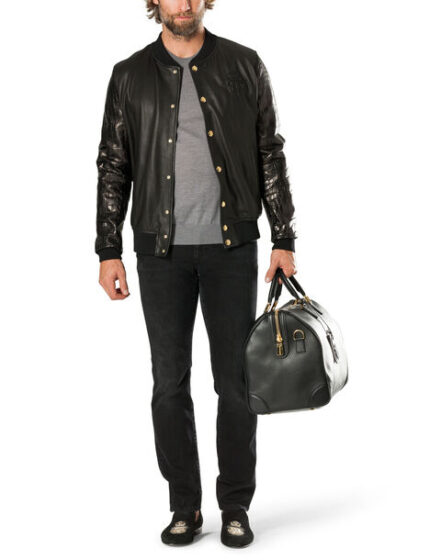 BILLIONAIRE LEATHER BOMBER ROBERT - Image 3