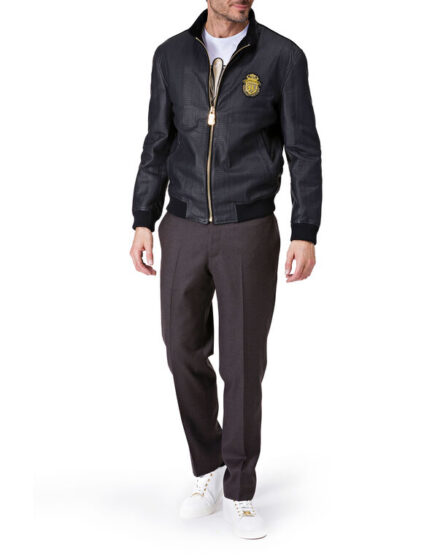 BILLIONAIRE LEATHER BOMBER WILLY