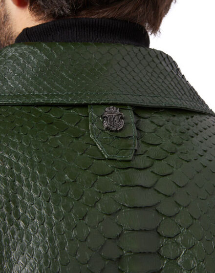 BILLIONAIRE LEATHER JACKET CREST