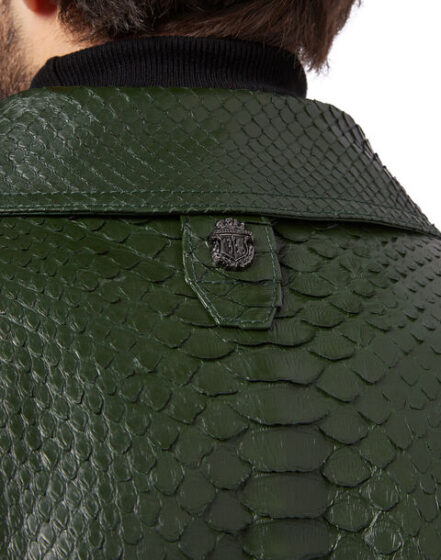 BILLIONAIRE LEATHER JACKET CREST