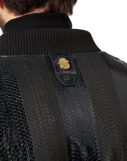 BILLIONAIRE LEATHER JACKET CREST