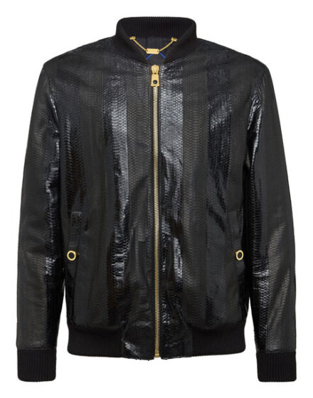 BILLIONAIRE LEATHER JACKET CREST