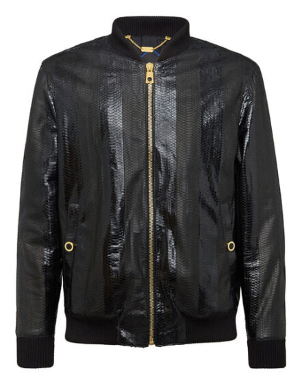 BILLIONAIRE LEATHER JACKET CREST