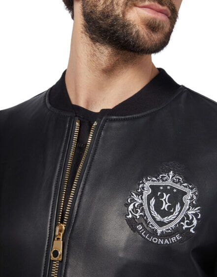 BILLIONAIRE LEATHER BOMBER ORIGINAL