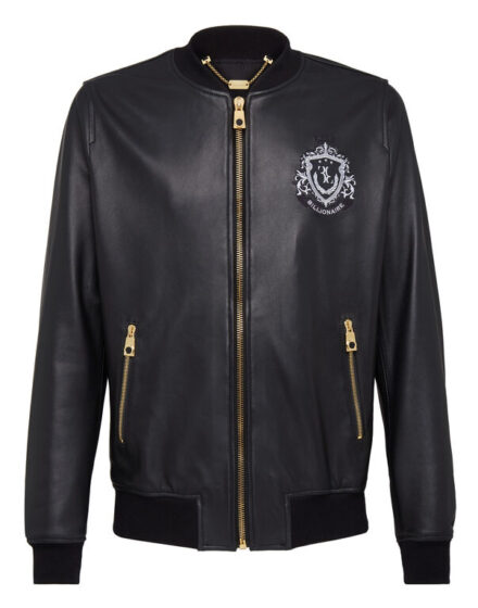 BILLIONAIRE LEATHER BOMBER ORIGINAL