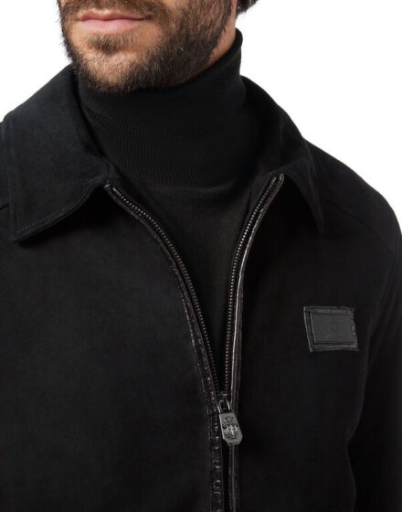 BILLIONAIRE LEATHER BOMBER STATEMENT