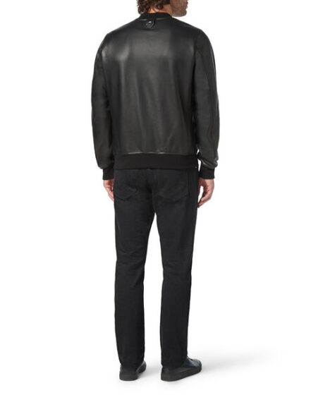BILLIONAIRE LEATHER JACKET CREST