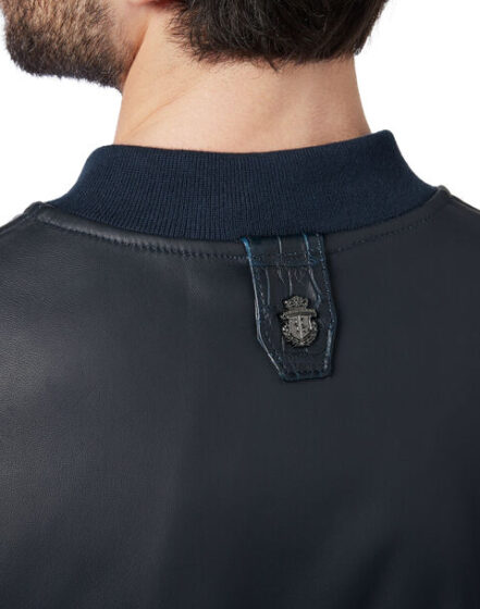 BILLIONAIRE LEATHER JACKET CREST