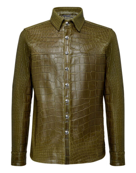 BILLIONAIRE CROCODILE LEATHER SHIRTS LUXURY