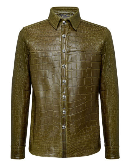 BILLIONAIRE CROCODILE LEATHER SHIRTS LUXURY