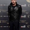 ANTONIO BANDERAS LEATHER JACKET BLACK