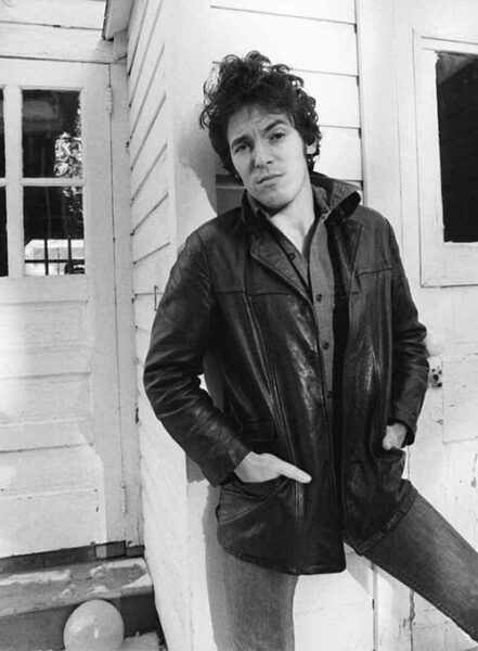 BRUCE SPRINGSTEEN BORN TO RUN AUTOBIOGRAPHY LEATHER TRENCH COAT