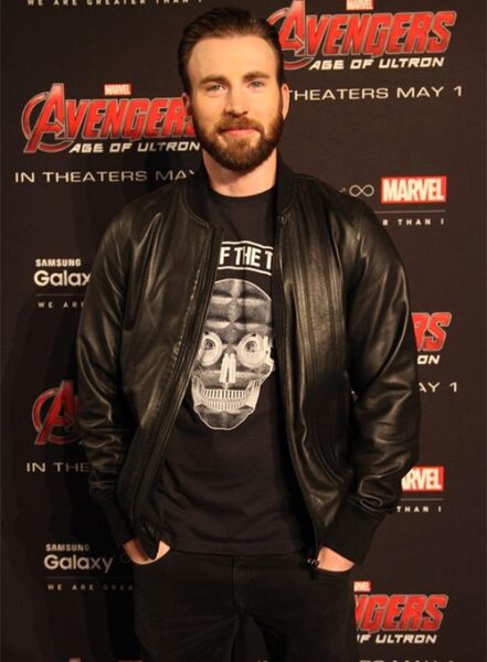 CHRIS EVANS LEATHER JACKET
