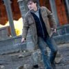 DANIEL RADCLIFFE HARRY POTTER AND DEATHLY HALLOWS LEATHER JACKET