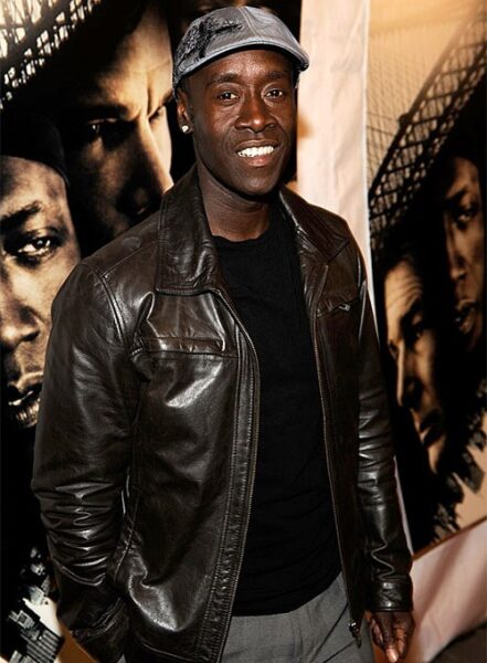 DON CHEADLE TRAITOR LEATHER JACKET