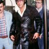 ELVIS PRESLEY LEATHER LONG COAT
