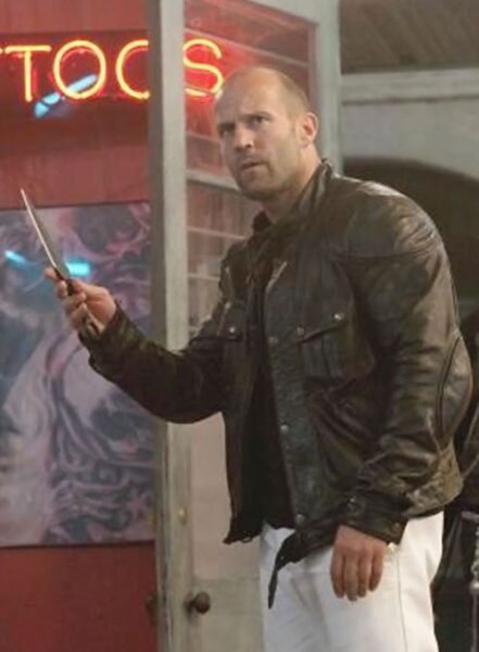 THE EXPENDABLES LEE CHRISTMAS LEATHER JACKET