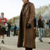 HUGH JACKMAN THE PRESTIGE LEATHER LONG COAT