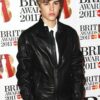 JUSTIN BIEBER THE BRIT AWARDS LEATHER JACKET