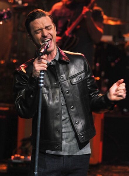 JUSTIN TIMBERLAKE LEATHER JACKET