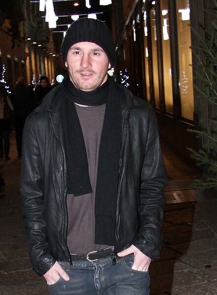 LIONEL MESSI LEATHER JACKET
