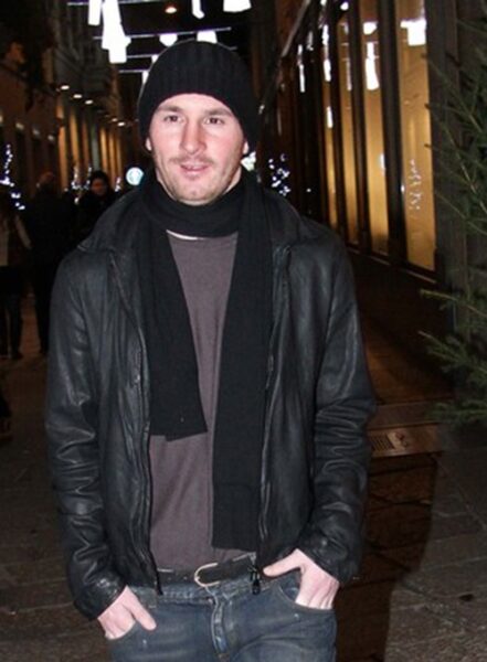 LIONEL MESSI LEATHER JACKET