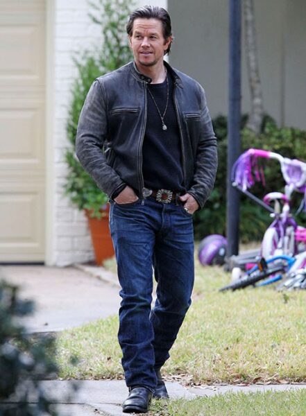MARK WAHLBERG DADDYS HOME LEATHER JACKET