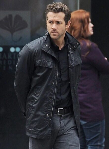 RYAN REYNOLDS R.I.P.D LEATHER JACKET