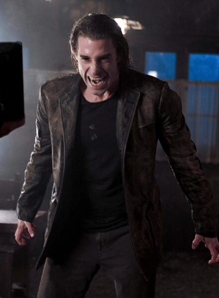 SCOTT SPEEDMAN UNDERWORLD EVOLUTION LEATHER BLAZER