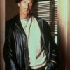SYLVESTER STALLONE ROCKY 2 LEATHER TRENCH COAT