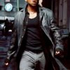 WILL SMITH I ROBOT LEATHER LONG COAT